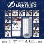 TURNER SPORTS Tampa Bay Lightning 2025 12x12 Team Wall Calendar (25998011956)