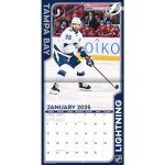 TURNER SPORTS Tampa Bay Lightning 2025 12x12 Team Wall Calendar (25998011956)