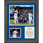 HOFSM.COM Hall of Fame Sports Memorabilia Framed Los Angeles Dodgers 2024 World Series Game 1 Freddie Freeman Walkoff Grand Slam 11"x14" Three Photo Collage