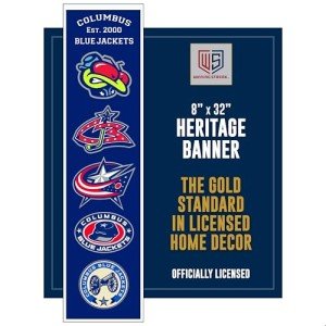 Winning Streak NHL Columbus Blue Jackets Heritage Banner