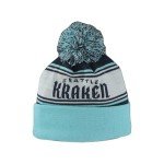 ZHATS Standard NHL Officially Licensed Beanie Pom Finish Line, Team Color, One Size