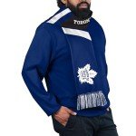 FOCO NHL Unisex-Adult Official Reversible Team Graphic Printed Scarf (Toronto Maple Leafs)