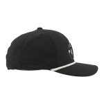 ZHATS Standard NHL Officially Licensed Rope Hat Snapback Backspin Contrast, Black, One Size