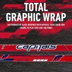Franklin Sports NHL Washington Capitals Team 48-Inch Vinyl Hockey Stick (Right), Junior, Red