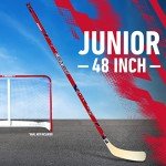 Franklin Sports NHL Washington Capitals Team 48-Inch Vinyl Hockey Stick (Right), Junior, Red