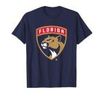 Florida Panthers Icon Navy Blue Officially Licensed T-Shirt