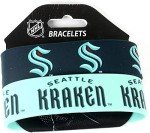 Aminco NHL Seattle Kraken Wide Bracelet, 2-Pack