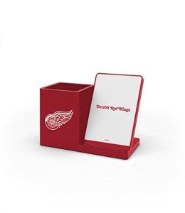 SOAR NHL Wireless Charger and Desktop Organizer, Detroit Red Wings
