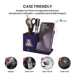 SOAR NHL Wireless Charger and Desktop Organizer, Detroit Red Wings