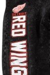 Calhoun NHL Mens Acid Wash Cotton Fleece Athletic Jogger Style Sweatpants (Large, Detroit Red Wings)