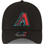New Era MLB Team Classic 39THIRTY Stretch Flex Fit Hat Cap (as1, Alpha, m, l, Arizona Diamondbacks Black)