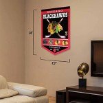 WinCraft Chicago Blackhawks Heritage History Banner Pennant