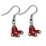 MLB Boston Red Sox Logo Dangler Earrings