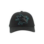 ZHATS Standard NHL Officially Licensed Adjustable Snapback Hat Dakota Element Black, One Size