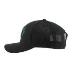 ZHATS Standard NHL Officially Licensed Adjustable Snapback Hat Dakota Element Black, One Size