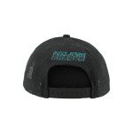 ZHATS Standard NHL Officially Licensed Adjustable Snapback Hat Dakota Element Black, One Size