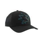 ZHATS Standard NHL Officially Licensed Adjustable Snapback Hat Dakota Element Black, One Size