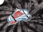 Calhoun NHL Surf & Skate Unisex Spiral Tie Dye Ultra-Soft Pullover Hoodie – The Sunset Collection (Colorado Avalanche, Large)