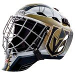 Franklin Sports Vegas Golden Knights NHL Hockey Goalie Face Mask - Goalie Mask for Kids Street Hockey - Youth NHL Team Masks for Kids