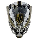 Franklin Sports Vegas Golden Knights NHL Hockey Goalie Face Mask - Goalie Mask for Kids Street Hockey - Youth NHL Team Masks for Kids