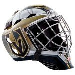 Franklin Sports Vegas Golden Knights NHL Hockey Goalie Face Mask - Goalie Mask for Kids Street Hockey - Youth NHL Team Masks for Kids