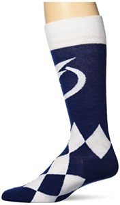 For Bare Feet Unisex NHL Tampa Bay Lightning Big Diamond Team Color Socks OSFM