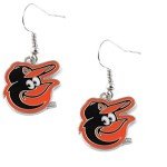 Baltimore Orioles J Hook Logo Earrings