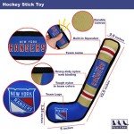 Pets First NHL New York Rangers Stick Toy for Dogs & Cats. Play Hockey with Your Pet with This Licensed Dog Tough Toy Reward!, 16 inches Long