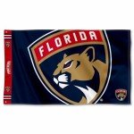 WinCraft Florida Panthers Printed Header 3x5 Premium Banner Flag