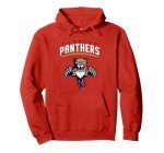 Florida Panthers Power Play Red Officially Licensed Pullover Hoodie