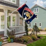 WinCraft Florida Panthers Printed Header 3x5 Premium Banner Flag