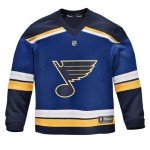 Fanatics Youth St. Louis Blues Home Replica Jersey NHL Licensed Hockey Jersey Size S/M Ages 8-12 Years