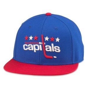 AMERICAN NEEDLE Washington Capitals Archive 400 Adjustable Snapback Baseball Hat (21006A-WAC-RYRD)
