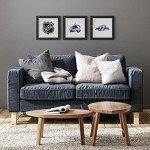 Trends International Gallery Pops NHL Buffalo Sabres - Primary Logo Mark Wall Art Wall Poster, 12" x 12", Black Framed Version