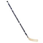 Franklin Sports NHL Toronto Maple Leafs Street Hockey Stick - NHL Team Jr. 48" Junior Left Handed Street Hockey Stick - Fused Wood Shaft + ABS Blade - Righty