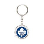 Aminco NHL Toronto Maple Leafs Spinning Logo Keychain, Multicolor, One Size