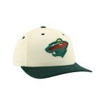 ZHATS Standard NHL Officially Licensed Adjustable Snapback Hat Marquee Ivory, One Size