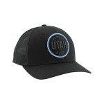 ZHATS Standard NHL Officially Licensed Adjustable Snapback Hat Dakota Element Black, One Size
