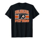 Philadelphia Flyers Stripe Black Officially Licensed T-Shirt