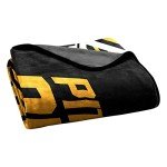 NORTHWEST NHL Pittsburgh Penguins 60" x 80" Raschel Throw Blanket