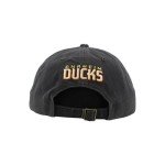 ZHATS Standard NHL Officially Licensed Adjustable Hat Scholarship Icon Charcoal, One Size