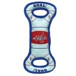 Pets First NHL Washington Capitals Hockey Field Dog Tug Fetch Squeak Chew Toy, Team Color, one Size (CAP-3030)