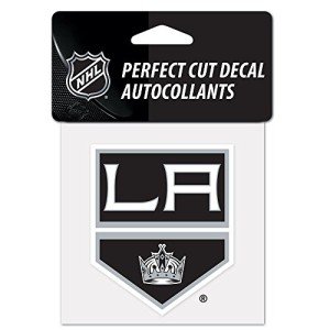 Wincraft NHL Los Angeles Kings Perfect Cut Color Decal, 4" x 4"