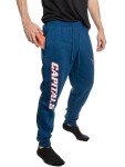 Calhoun Mens NHL Cotton Fleece Jogger Style Sweatpant (X-Large, Washington Capitals)