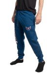 Calhoun Mens NHL Cotton Fleece Jogger Style Sweatpant (X-Large, Washington Capitals)