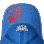 AMERICAN NEEDLE New Raglan NHL Team Adjustable Hat, New York Rangers, Faded Blue (36672A-NYR)
