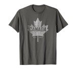 Canada Maple Leaf T-Shirt - Canada Est. 1867 Vintage Sport T-Shirt
