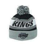 ZHATS Standard NHL Officially Licensed Beanie Pom Finish Line, Team Color, One Size