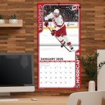 TURNER SPORTS Carolina Hurricanes 2025 12x12 Team Wall Calendar (25998011935)
