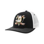 ZHATS Standard NHL Officially Licensed Adjustable Snapback Hat Dakota Icon Team Color, One Size